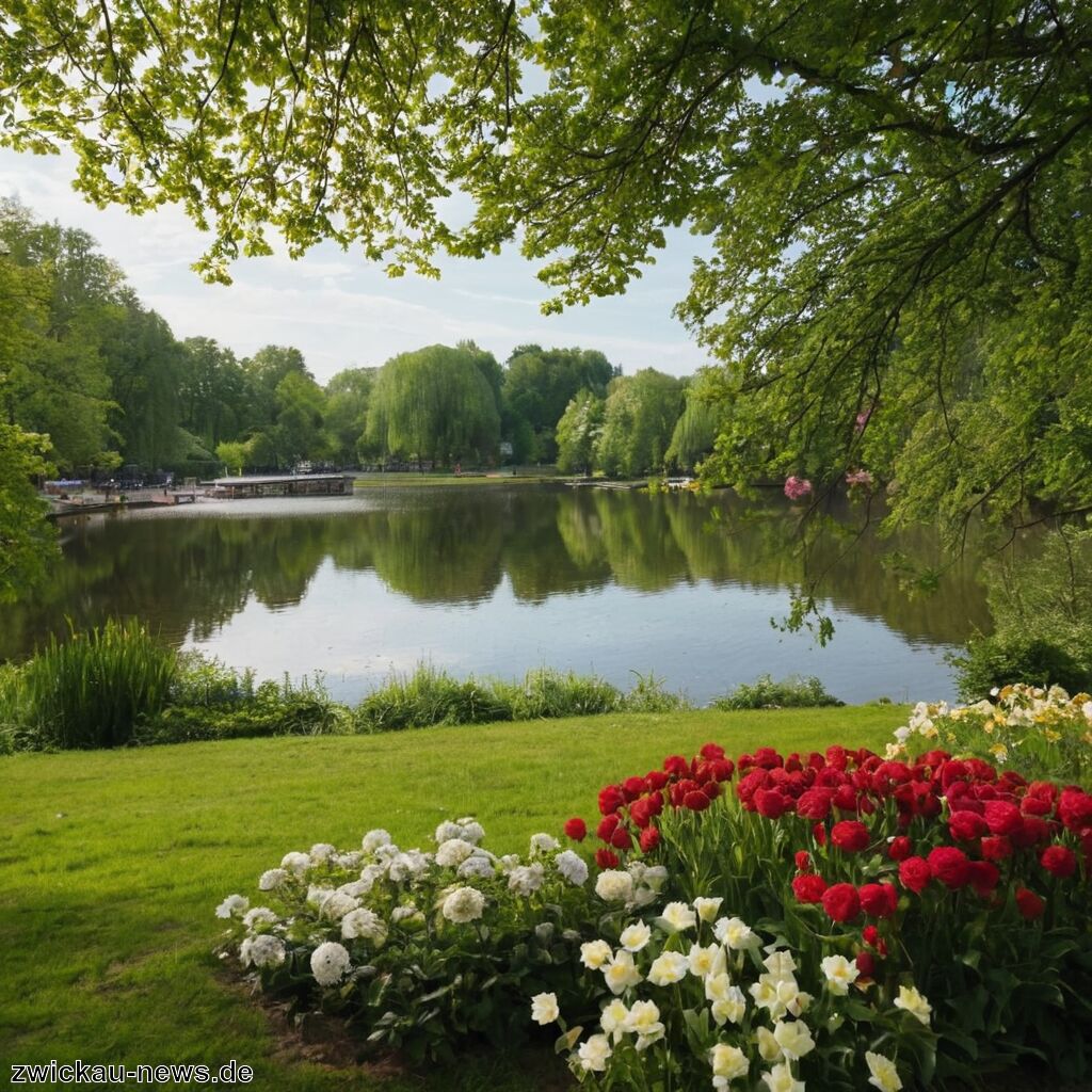 Die schönsten Parks und Gärten in Zwickau