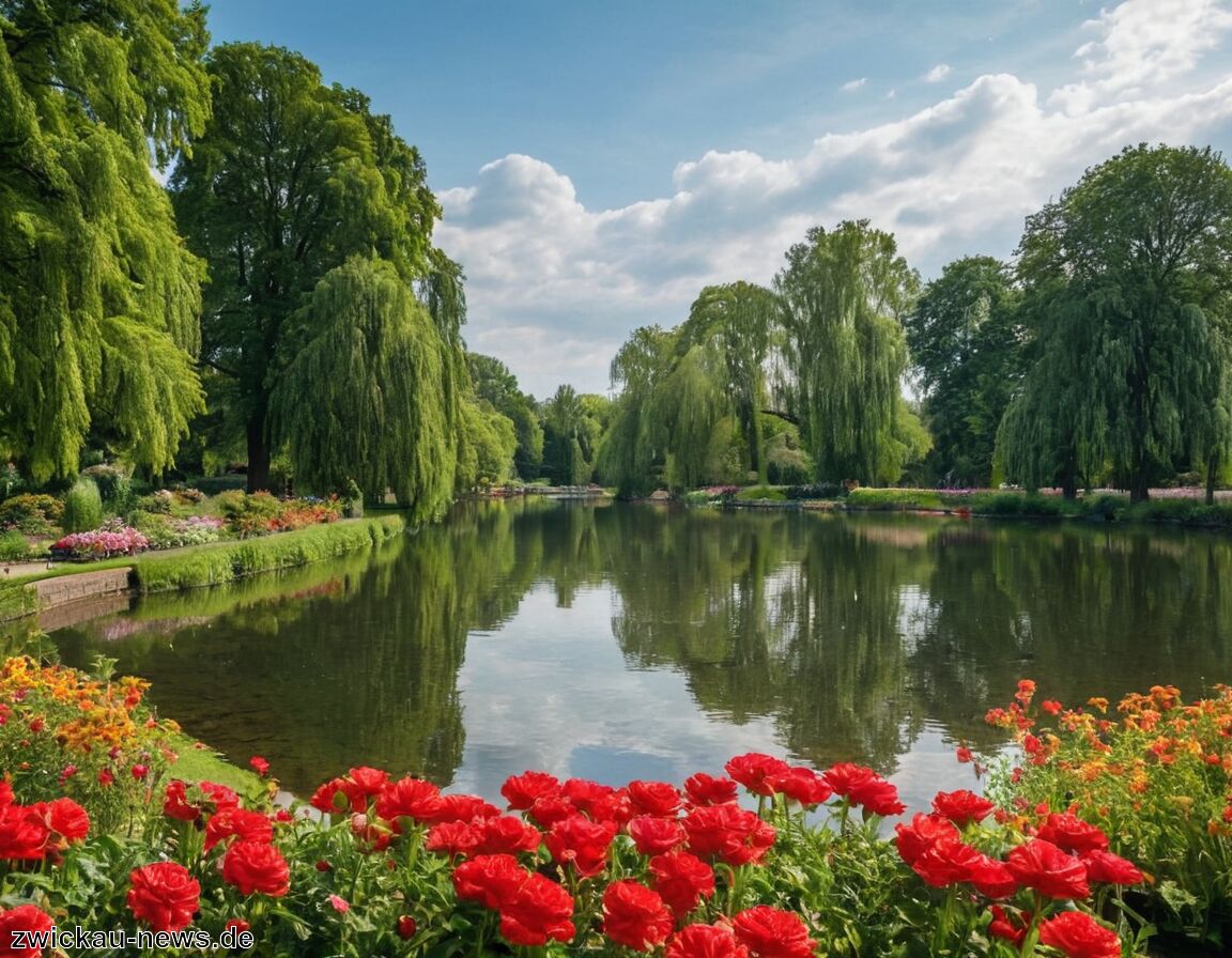 Schwanenteichpark Zwickau - Die besten Ausflugsziele in Zwickau