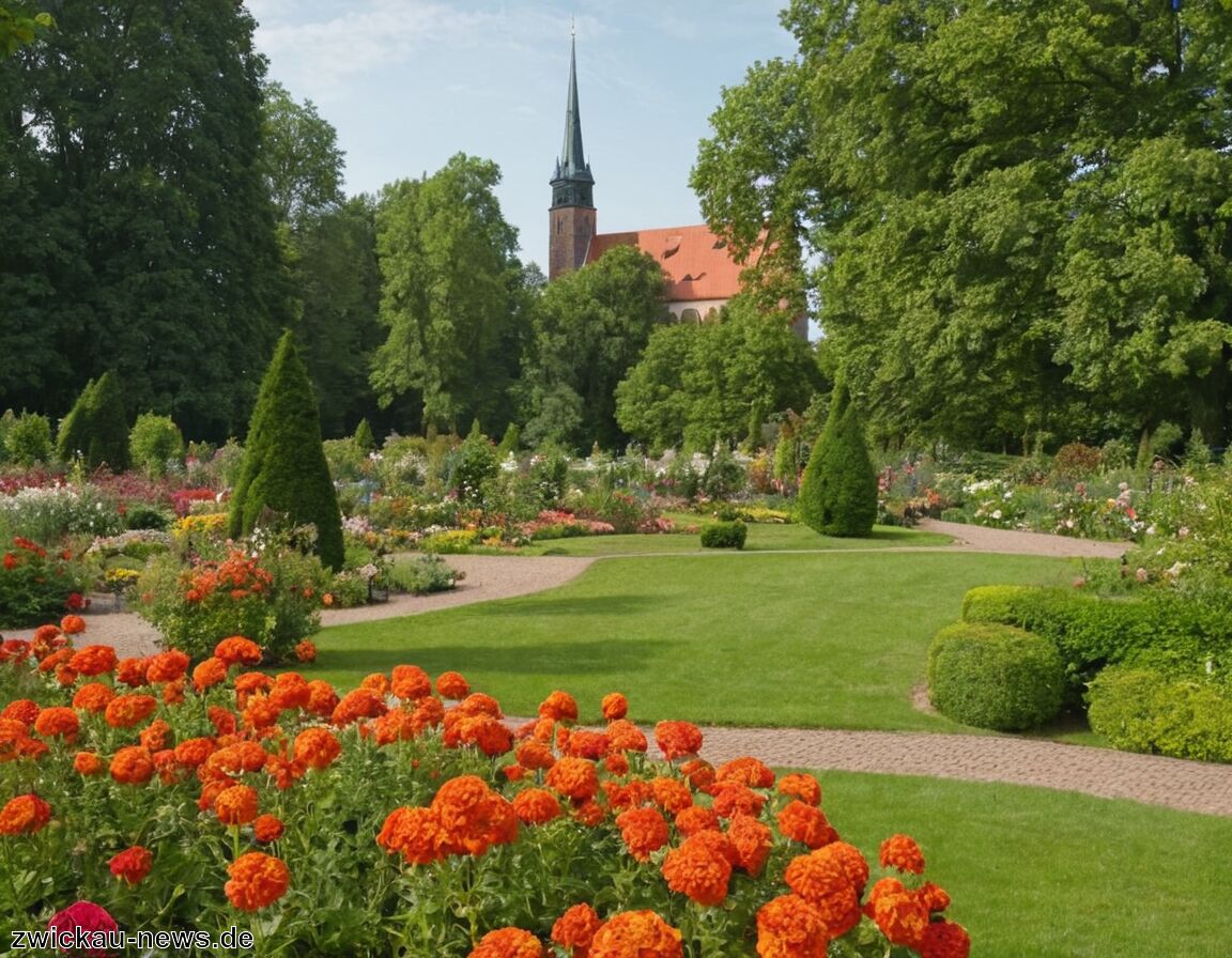 Die schönsten Parks und Gärten in Zwickau